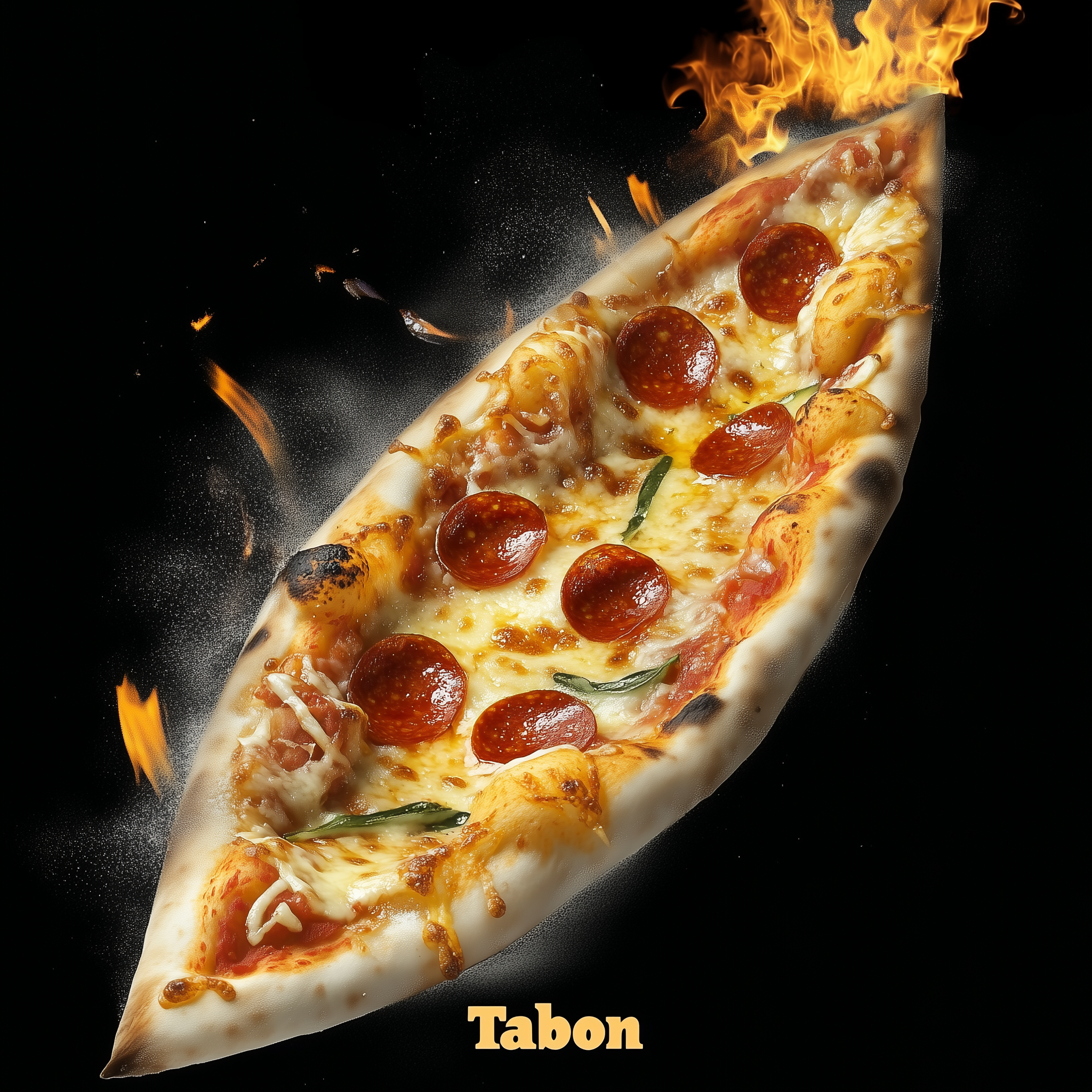 Stuffed Crust Pizza Boat